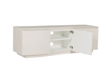 Putty Wooden 3 Door Large TV Cabinet with LED Lighting