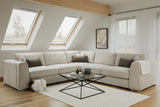 Naples Sofa Beige Large Corner - Ready2Go Furniture