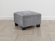 Nebraska Sofa Slate Footstool - Ready2Go Furniture