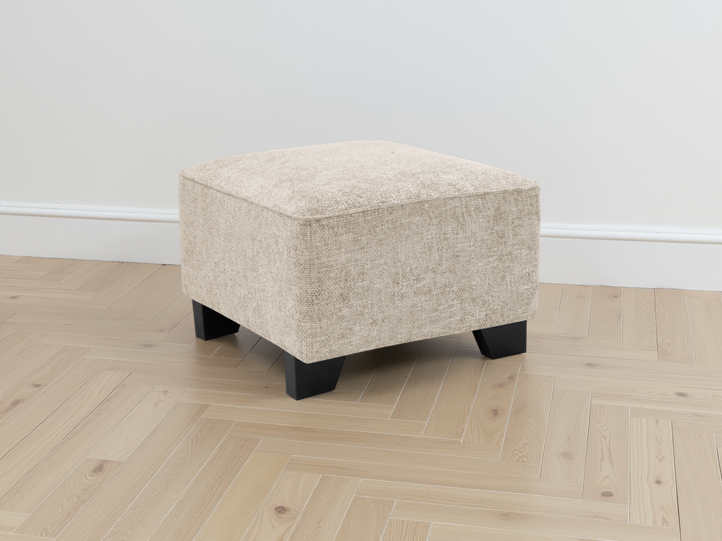 Nebraska Sofa Stone Footstool