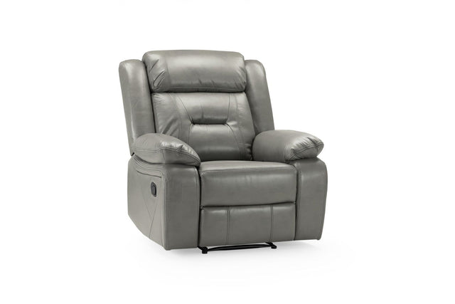 Novie Recliner Sofa Grey Armchair