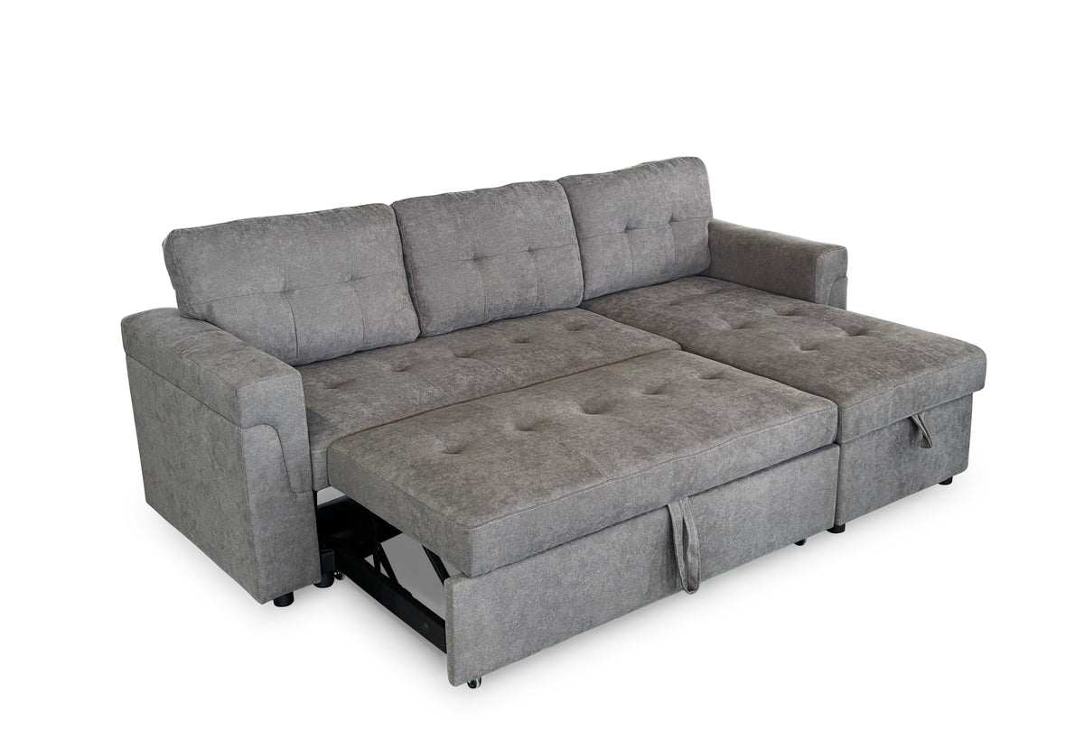 Omniya Sofabed Grey Universal Corner