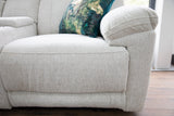 Owen Electric Recliner Sofa Beige Large Corner - Ready2Go Furniture