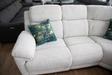 Owen Electric Recliner Sofa Beige Large Corner - Ready2Go Furniture