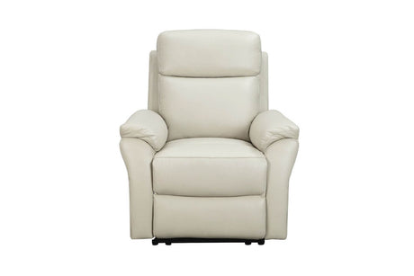 Modern Cashmere Leather Electric Recliner Chair