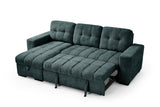 Palermo Universal Corner Sofabed Teal