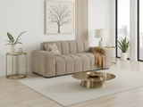 Paris Sofa Beige 3 Seater - Ready2Go Furniture