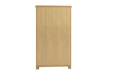Natural Oak 2 Door 1 Drawer Large Full Shelving Larder