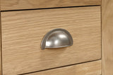 Marsden Bedside Table 3 Drawer Natural Oak (Nett)