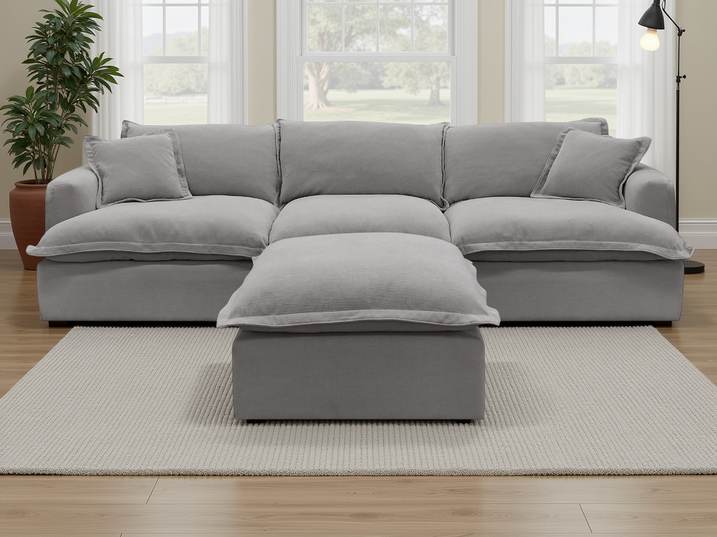 Santa Barbara Modular Sofa Grey - Ready2Go Furniture