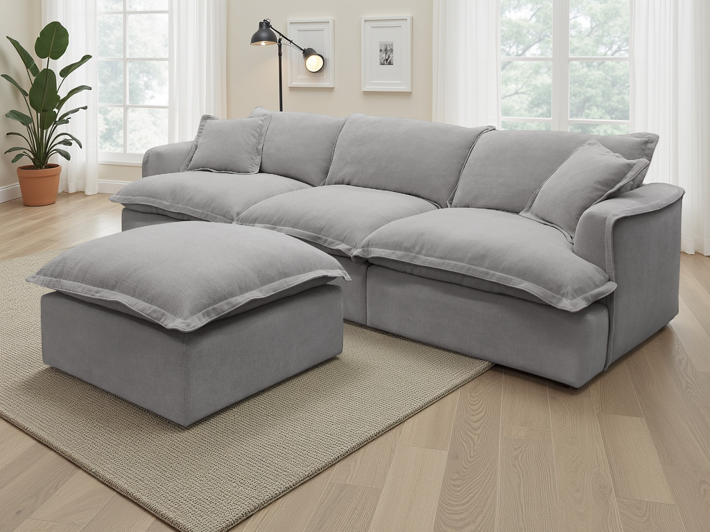 Santa Barbara Modular Sofa Grey - Ready2Go Furniture