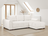 Azzuro Sofabed Cream Universal Corner - Ready2Go Furniture