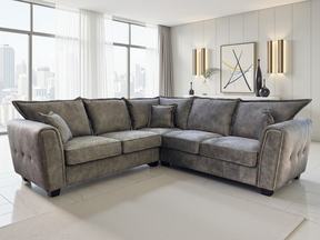 Serena Sofa Brown Large Corner - Ready2Go Furniture