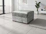 Serena Sofa Grey Footstool - Ready2Go Furniture