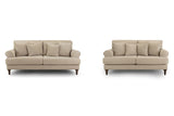 Zagreb 3 & 2 Seater Sofa Set – Classic Elegance & Comfort - Ready2GoFurniture 
