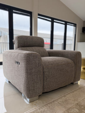 Toronto Electric Recliner Beige Armchair - Ready2Go Furniture