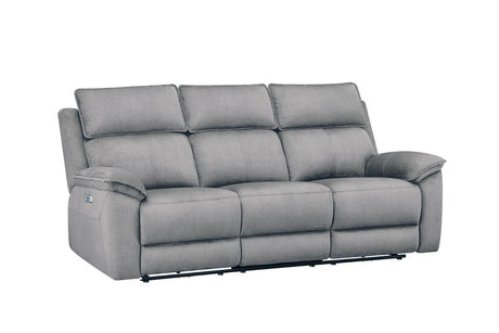 Blaine 3 Seater Electric Recliner Greige (Nett)