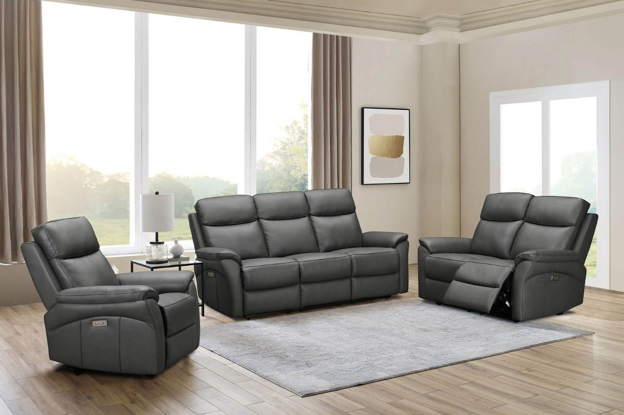 Nardo 3 Seater Electric Recliner Truffle (Nett)