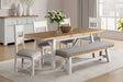 Doune Refectory Dining Table 19002350 Extending Taupe