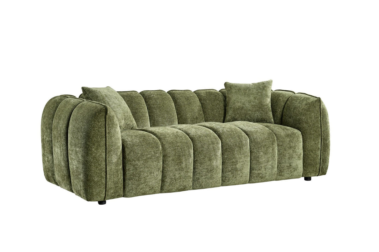 Venice Sofa Olive 3 Seater - Ready2Go Furniture