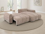 Portland Universal Corner Sofabed Beige