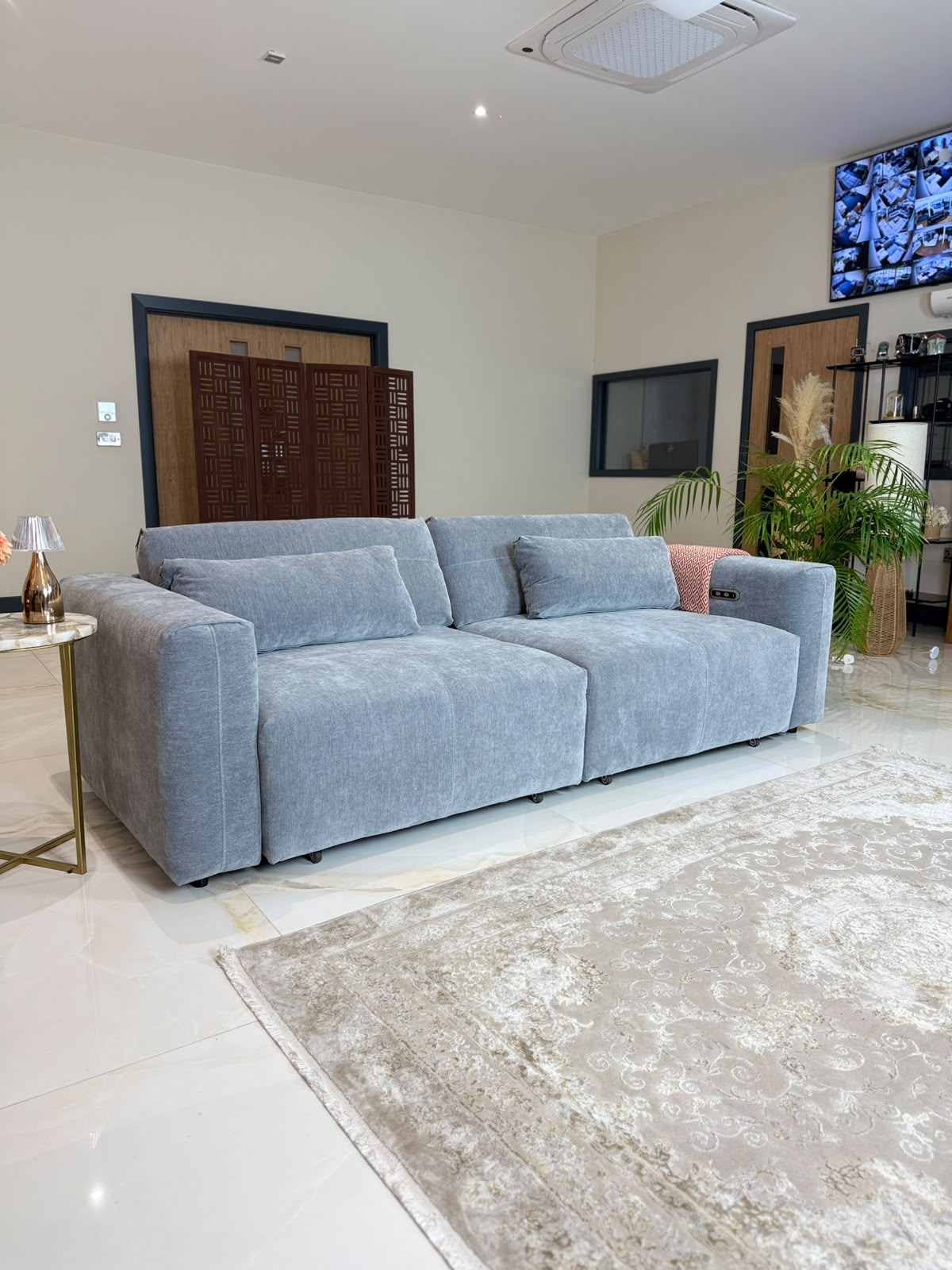 Prescott Electric Sofabed Grey