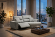 Denver Sofa Grey Electric Recliner Right Hand - Ready2Go Furniture