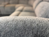 Diego Power Recliner Corner Tech Sofa, Chunky Chenille Charcoal