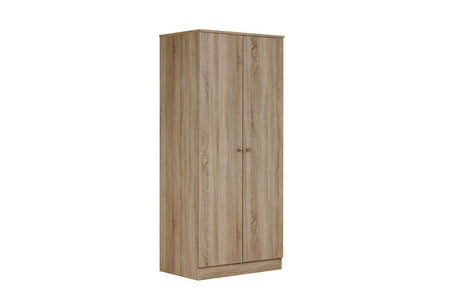 Levi Wardrobe 2 Door Oak