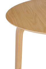 Addison Dining Table Round 1000 Oak