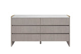 Mondello Dressing Chest 6 Drawer Washed Oak
