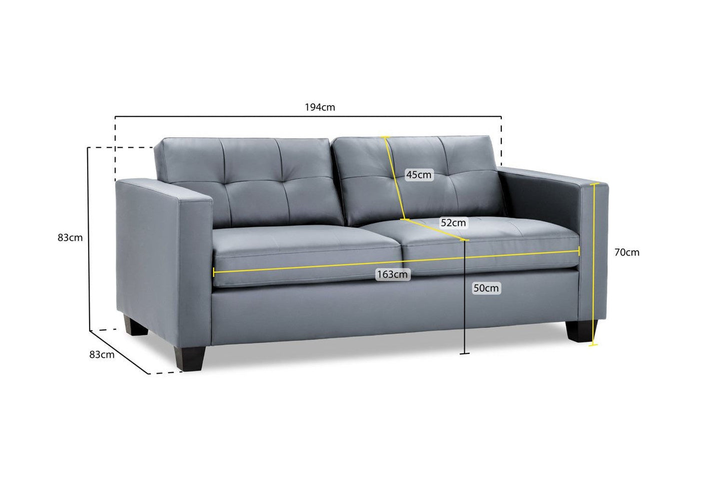 Scottsdale 3 Seater Sofa