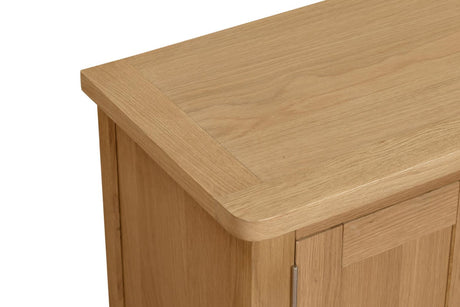 Natural Oak 1 Door Small TV Media Entertainment Unit