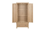 Marsden Wardrobe 2 Door Natural Oak (Nett)