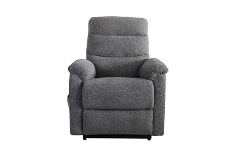 Grey Fabric Lift and Rise Recliner Chair with Lumbar Support