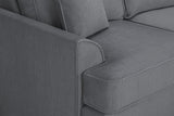 Grey Fabric Large Universal Corner Sofa