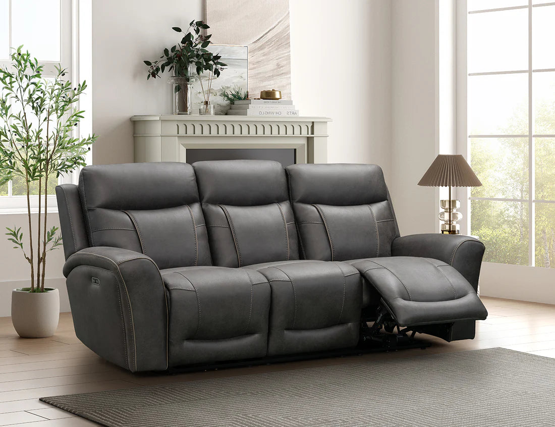 Noir Power Recliner Sofa