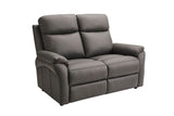 Truffle Leather Upholstered 2 Seater Sofa