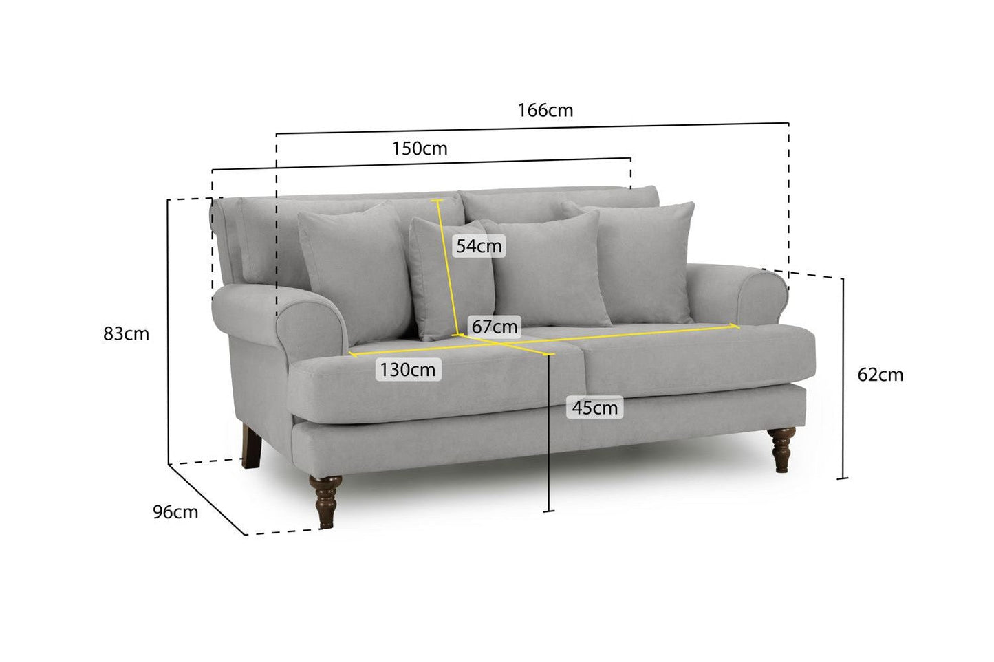 Poznan 2 Seater Sofa