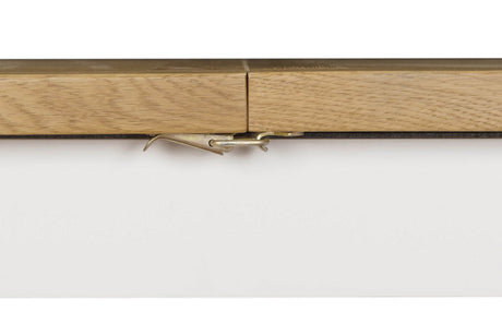 Cashmere Wooden Extending Dining Table Oak Top 160 to 200cm