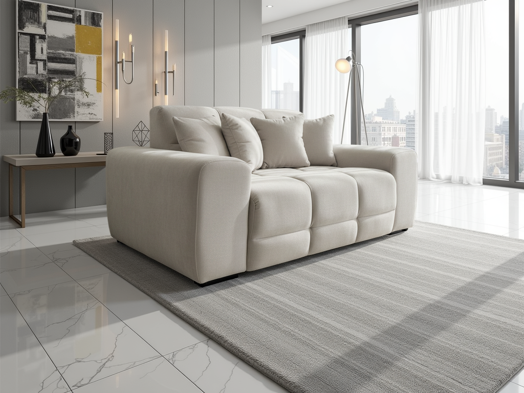 Jacob Sofa Natural 2 Seater - Ready2Go Furniture