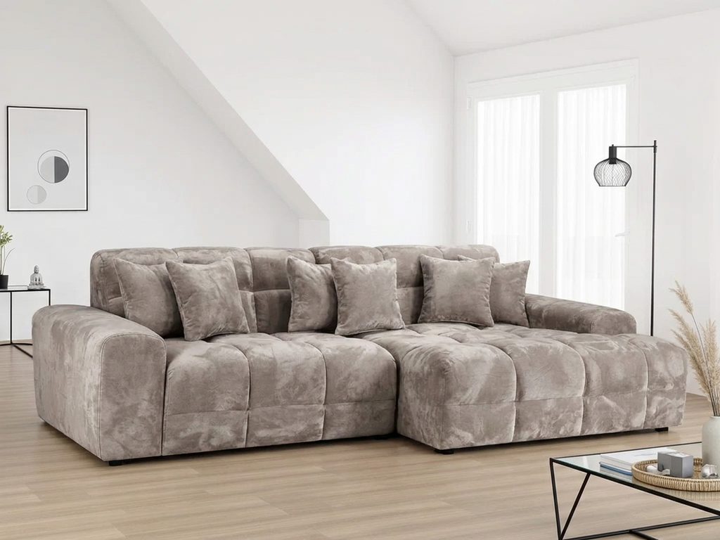 Jacob Sofa Mocha Right Hand Facing Corner