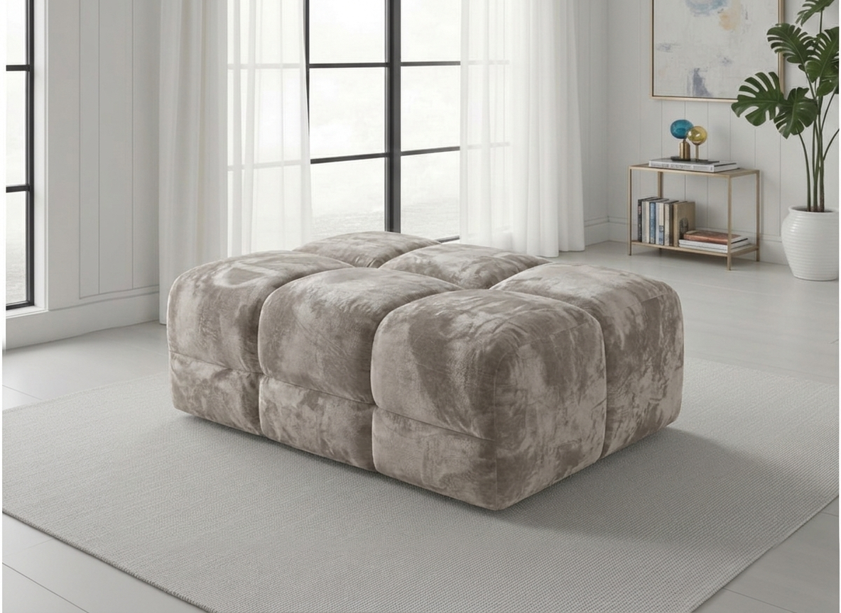 Jacob Sofa Mocha Footstool