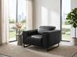 Richmond Electric Recliner Sofa Black Armchair - Ready2Go Furniture