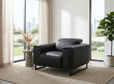 Richmond Electric Recliner Sofa Black Armchair - Ready2Go Furniture