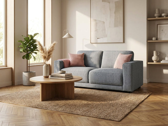Marlow Sofa Grey 2 Seater - Ready2Go Furniture