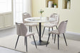 Cody Dining Table Round 1000 White