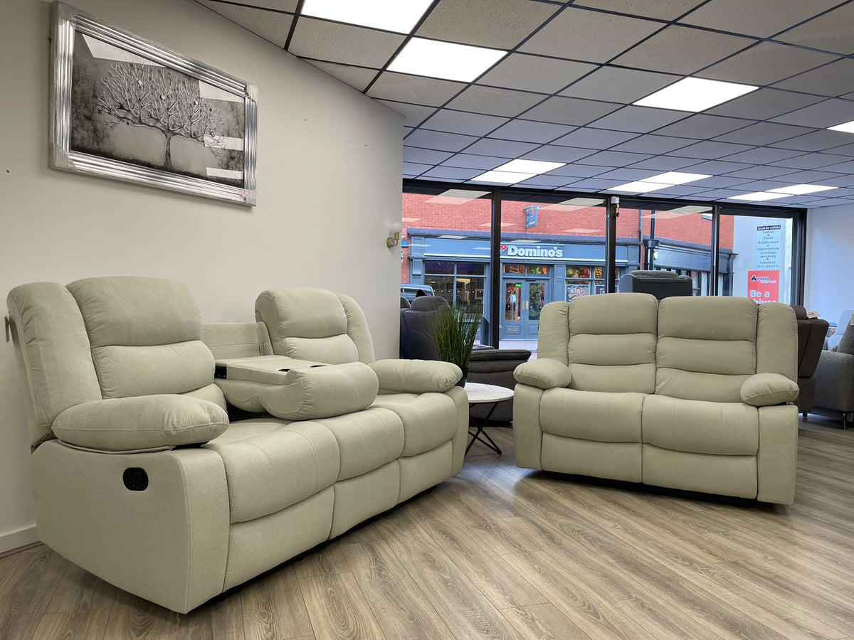 Verona 3+2 Fabric Recliner Sofa Set