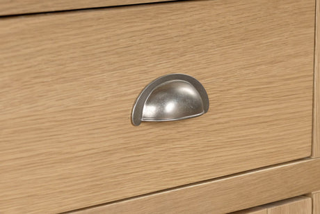 Natural Oak 3 Door 3 Drawer Large Sideboard