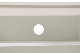 Putty Wooden 3 Door Large TV Cabinet with LED Lighting
